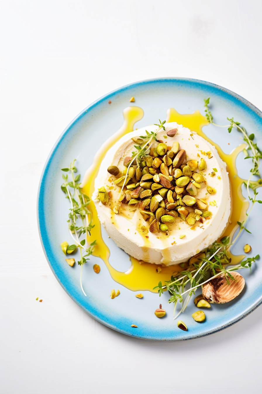 Baked Ricotta With Honey And Pistachios Cooking Mediterranean