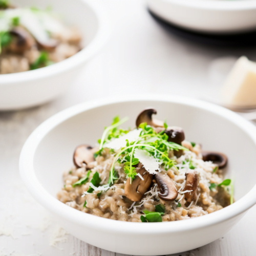 Slovenian Buckwheat and Mushroom Risotto (Ajdova Rižota)_001