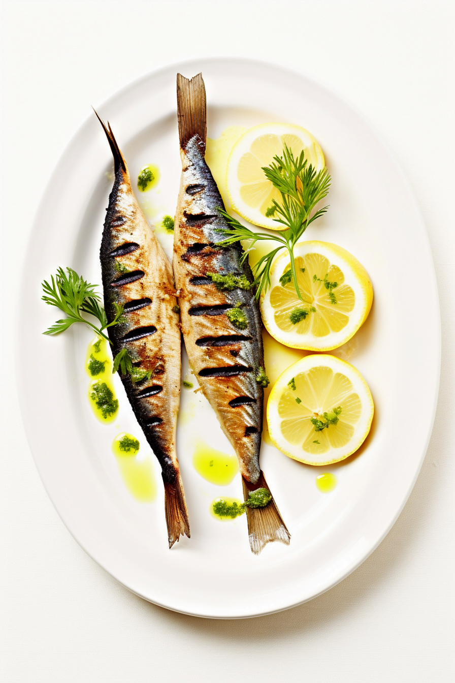 Montenegrin Grilled Mackerel with Lemon and Herbs - Cooking Mediterranean