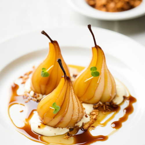 Bursa-Style Poached Pears in Clove and Cinnamon Syrup_001