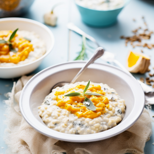 Butternut Squash and Sage Risotto with Pine Nut Gremolata_001