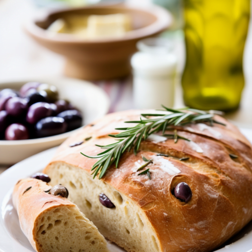 Cypriot Olive Bread with Rosemary (Eliopsomo)_001