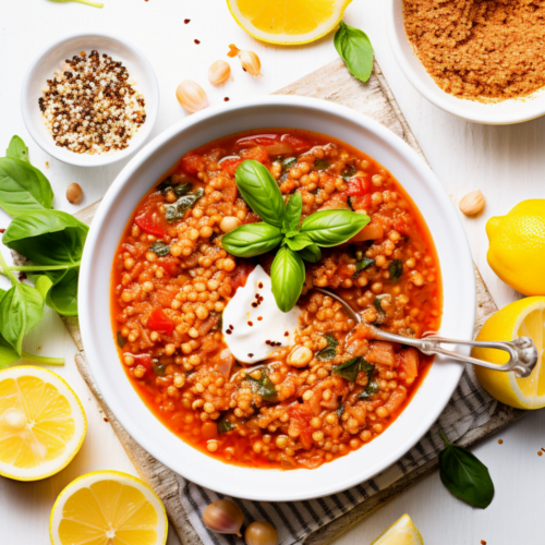 Eastern Turkey Bulgur and Lentil Soup (Ezogelin Çorbası)_001