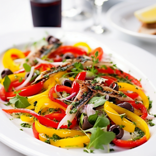 Ibizan Roasted Pepper and Anchovy Salad_001