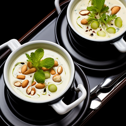 Mallorcan Almond Gazpacho with Grapes_001