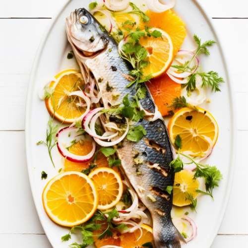 Roasted Branzino with Fennel and Sicilian Citrus_001