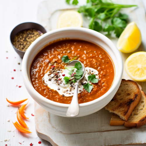 Spicy Tomato and Lentil Soup with Cumin and Coriander_001