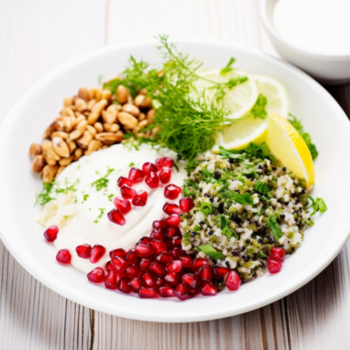 Turkish Kisir with Pomegranate Seeds and Pistachios_001