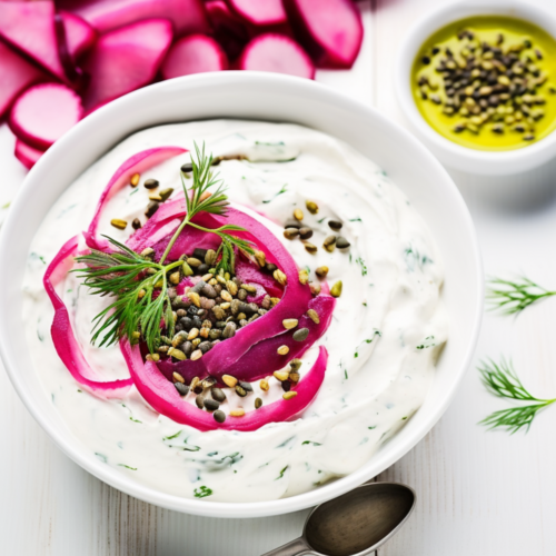 Istanbul-Style Pickled Beet and Yogurt Dip_001