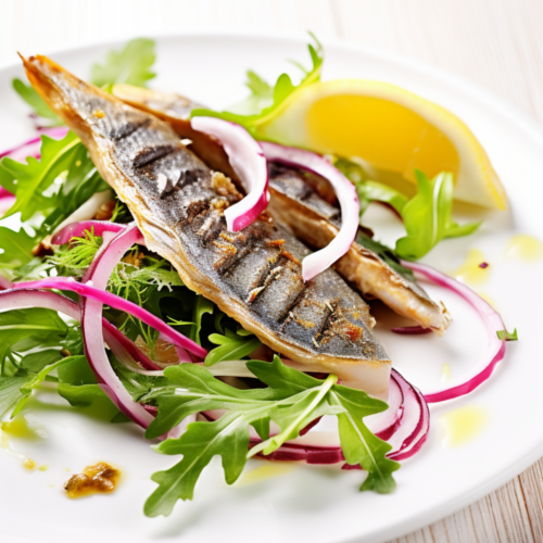 Marmara Grilled Mackerel with Fennel Salad_001